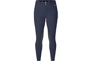 Kerrits Women's Crossover II Knee Patch Riding Breeches – Lightweight, Durable, Year Round Horse Riding Pants with Pockets