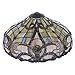 Cloud Mountain Tiffany Style Table Lamp Victorian Jeweled Desk Lamp Floral Stained Glass Home Decor Lighting