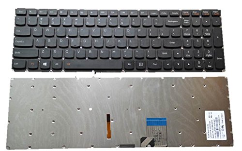 Holy apple Laptop Keyboard For LENOVO Y50C Y50-70 Y50-70AM Y50-70-Touch Y50P-70 Y50-80 Y50-80-Touch Colour black without frame backlight US UNITED STATES edition 9Z.N8RBC.J21