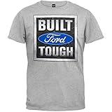 Ford - Built Tough Stamp Grey T-Shirt