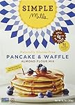 Simple Mills Pancake & Waffle Mix, 10.7 Ounce Box, 3 Count