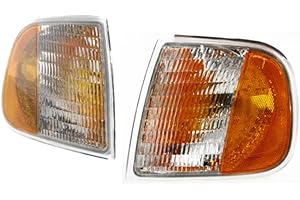 CarLights360: For 1997-2003 Ford F-150 Turn Signal/Parking Light Assembly Driver and Passenger Side Pair CAPA Certified | FO2550118 FO2551118