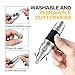 Nose Hair Trimmer - Jurgen K Professional Painless Nose and Ear Hair Trimmer Clipper Removal for Men&Women, Battery Operated, Mute Motor, Double-Edge Stainless Steel Blades