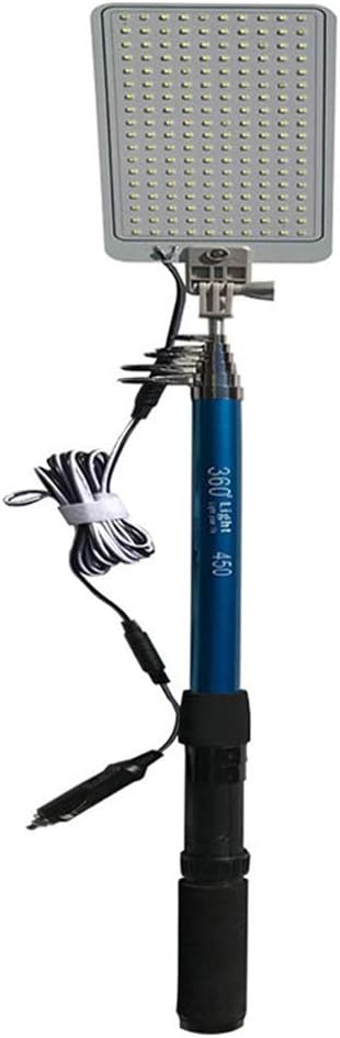 Xzan Telescopic Rod LED Lantern Light Lamp for Fishing Outdoor Camping Hiking BBQ