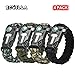 ECVILLA Paracord Bracelet Survival Bracelet with Compass, Fire Starter, Emergency Knife & Whistle (4PCS)