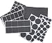 FOOMEXT 129 Pieces Furniture Pads-Heavy Duty Adhesive Rubber Furniture Pads -Best Chair Leg Covers Assorted Sizes Protect Your Hardwood & Laminate Flooring