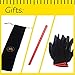 Angle Ruler & Multi Angle Measuring Ruler (including Pouch, Gloves & Carpenter Pencil) Template Tool Great for Your Tool Box, All Angles and Forms| Best for Laying Floor, Easy Right Maxform