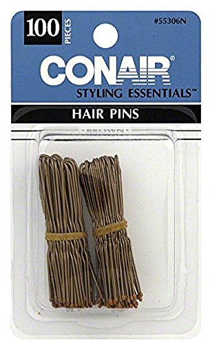 Conair 55306n Bronze Hair Pins 100 Count