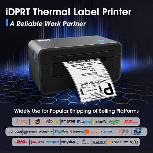 Thermal Label Printer iDPRT SP410 Thermal Shipping Label Printer, 4x6