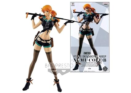 Banpresto One Piece Flag Diamond Ship Nami Code B 25 Cm Amazon Pl Toys Games