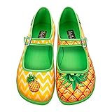 Hot Chocolate Design Chocolaticas Pineapple Women's Mary Jane Flat