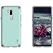 LG G7 ThinQ Case, CoverON Bios Series Minimalist Thin Fit Protective Hard Phone Cover with Embedded Metal Plate for Magnetic Car Mounts for LG G7 ThinQ - Powder Blue