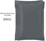 Straame Grey Mailing Bags 6x9 Self-Seal 50pk Tear-Proof Multipack view 2
