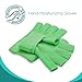 Best Gel Cotton Moisturizing Gloves Touch Screen - Eczema Relief - Heals Dry Skin and Cracked Hands Fast - Anti Aging Hand Treatment - Gel Lining Infused with Essential Oils and Vitamins