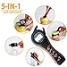 Jar Opener Bottle Opener, 5-in-1 and 6-in-1, Can, Soda, and Jar Openers, Twist Off Lid – Jar Opener for Seniors and Arthritic Hands, Seniors with Arthritis, Hand Weakness (2 pack)