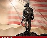 Simply Calendar 2017 Open Wall Calendar, 18.5-Inch x 10.5-Inch, #10-Home of the Brave