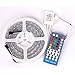 SUPERNIGHT 16.4ft 5M DC12V 5050 SMD Silicone Tube IP67 Waterproof RGBWW LED Strip light RGB+Warm White Colorful LED Strip Light 300 LEDs 60led/M with RGBW LED Controller