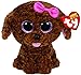Ty Beanie Boos Maddie The Brown Dog with Bow Plush
