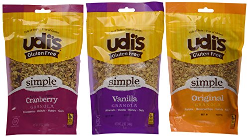 Udi's Gluten Free Granola Variety 3 Pack Original Vanilla and Cranberry - Thumbnail 5