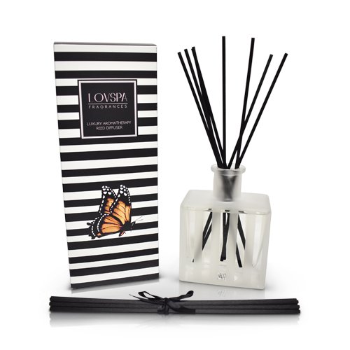 LOVSPA Mandarin & Ginger Luxury Home Fragrance Diffuser Reeds Set - Thumbnail 5