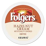 Folgers Hazelnut Cream Keurig K-Cup Portion Pack, 96 Count