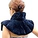Aroma Shoulder Neck Wrap Microwavable - Heat Pad & Ice Pack Therapy For Migraine Relief, Stiff Neck, Muscle Pain, Arthritis and Minor Injuries - Hot or Cold Pack To Reduce Swelling & For Stress Relief