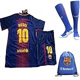 FC Barcelona 2017/18 Kid, Youth for Lionel Messi, Luis Suarez, Neymar Jr, Iniesta & the rest of club Barcelona for the New Season (Messi18, 28 (11-13 Years Old))