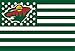 Minnesota Wild 3x5FT Stars and Stripes Flag wild-nation A1