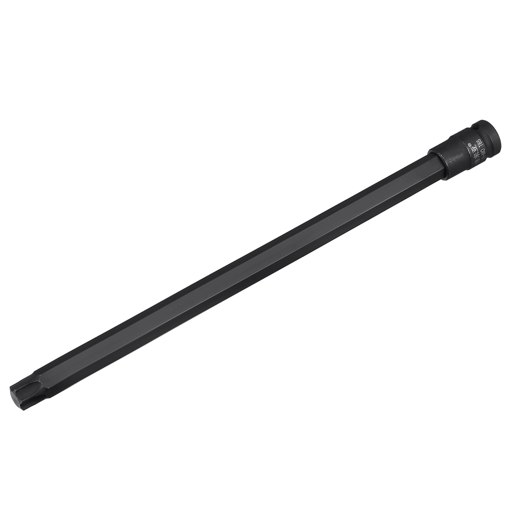 sourcing map 1/2" Drive x T65 Torx Bit Socket, S2 Steel Bits, Cr-Mo Sockets 12" Length (for Hand Use Only)