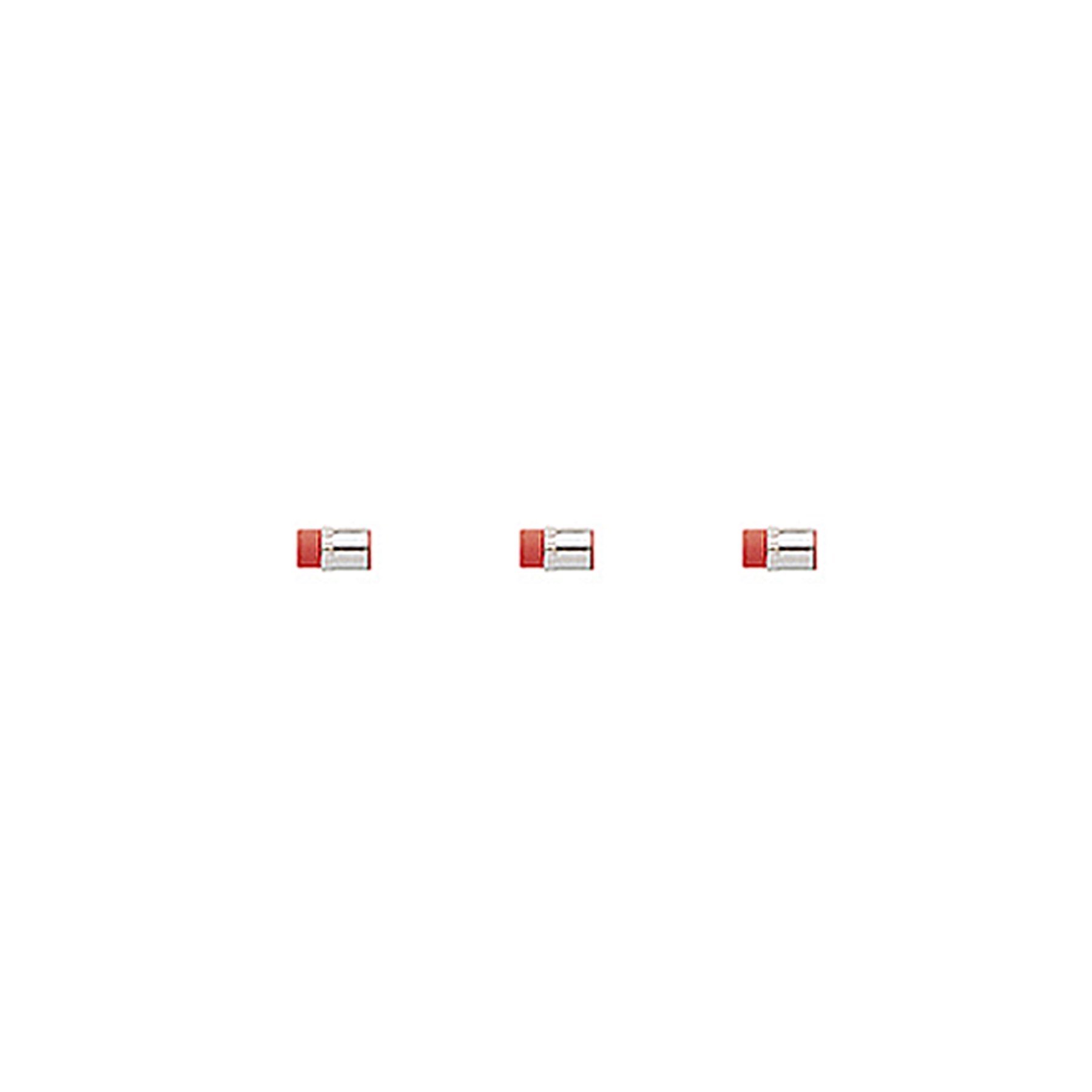 Cross 0.9mm Pencil Erasers,red and silver