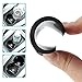 Wall Stickz Auto Sport 2.75 Inch Diameter Oval Tough Car Logo Vehicle Travel Auto Cup Holder Insert Coaster Can 2 Pcs Pack Fit Benz Accessories