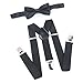 ELENKER Kids Baby Elastic Adjustable Suspenders and Pre Tied Bowtie (22