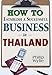 How to Establish a Successful Business in Thailand