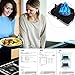 Stove Burner Covers, MSDADA Gas Range Protectors, 0.2 mm Double Thickness, Reusable, Non-Stick,2+8Pack Easy to Clean 10.6