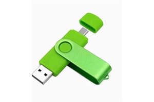 Compact 128MB USB Flash Drive – Classic Storage for Documents, Photos & Essential Files, Plug-and-Play Keychain Design(Green)