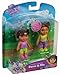 Fisher-Price Dora The Explorer Playtime Together Dora and Me Play Dates : Dora and Brown Hair Friend