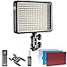 Neewer Photo Studio LED 308C with 308 Pieces LED High Power Dimmable 3300K- 5600K Video Light, Remote Control, Soft Blue Red Filters for Canon Nikon Pentax Sony Samsung Olympus DSLRs, Camcorders