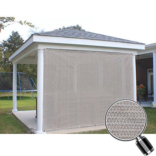 Alion Home Sun Shade Privacy Panel with Grommets and Hems on 4 Sides for Patio, Awning, Window,  ...