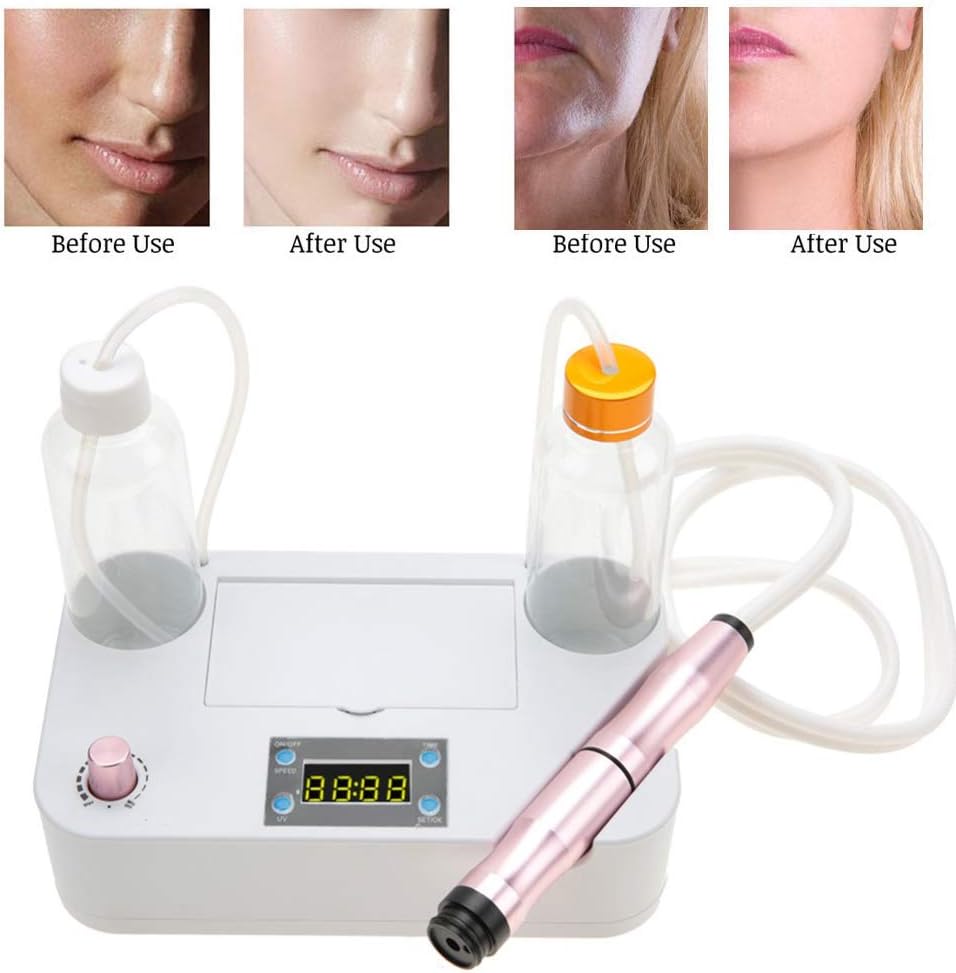Portable Oxygen Spray Water Injection Hydro Beauty Tool to Blackhead Horny Clean Skin Rejuvenation Vacuum Suction Machine Salon Family Apply
