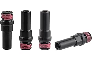 Czhotg 4Pcs Bike Brake Screw, Bike Brake Pivot, Steel Frame Brake Pivot Bolts Frame Post Mount, Bolt M8 M10 Fork for V Brake Systems Column Brake Parts