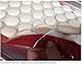 Mittelain Silicone Baking Mat (2 Pack) - with Mini Macaron Pattern - Made with materials from Germany - 53 Cookie Circles Per Sheet