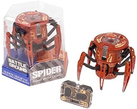 hexbug spider fight with light