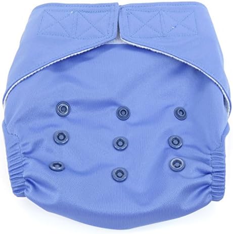 Dandelion Diapers Diaper Covers - Diaper Cover Shell with Hook and Loop- One Size - Compare to Grovia Shell - Periwinkle
