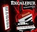 Excalibur Melodica - Transparent Series - Burning Red
