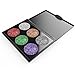 Glitter Eyeshadow Powder Waterproof, MojiDecor Beauty Makeup Cosmetic Eye Shadow Diamond Shiny Shimmer, Silky Smooth & Long Lasting