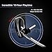 Samnyte Bluetooth Headset, 10Hrs Talk Time V4.1 Hands Free Car Bluetooth Headphones Noise Reduction Microphone and Mute Switch Wireless Earpiece for Office/Driver/Support iPhone Android