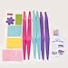 Bracelet and Headband Kit for Smarter, Happier Children. Kids Crafts for girls 5+. Easy Jewelry Craft Kits with 4 Bracelets & 6 Headbands.