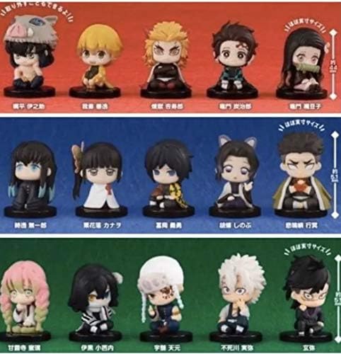 鬼滅の刃 すわらせ隊1 2 春夏新作 3 コンプセット 計15体 ガチャガチャ