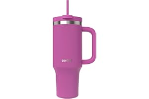 Contigo Streeterville Tumbler, 40 oz (1.18 L), Insulated Stainless Steel Water Bottle with Straw and Leak-Proof Lid, Galactic