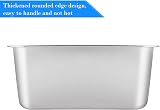 ASelected 304 Stainless Steel Washing Up Bowl 10 Litre 33x24x15cm view 3